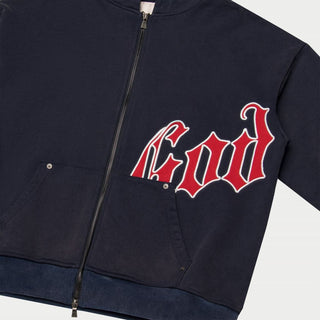 OG LOGO SWEATSUIT V2- NAVY/RED