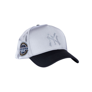 NY CRYSTALS- SILVER/BLACK