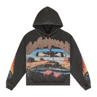ON THE RUN II  HOODIE BLACK WASH