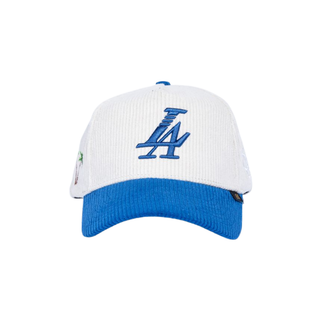 PARADISE LA CORDUROY- CREAM/ROYAL