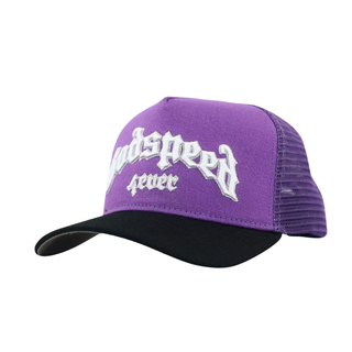 FOREVER TRUCKER HAT- PURPLE/BLACK