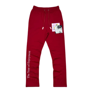 ENJOYMENT SWEATPANT- BERRY