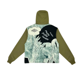 ENJOYMENT HOODIE- OLIVE