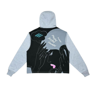 ENJOYMENT HOODIE- GREY
