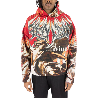 R.STONE - STAY WILD TAPESTRY HOODIE