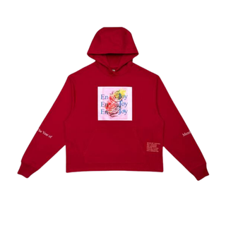 ENJOYMENT HOODIE- RED