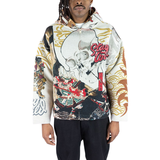 STAY WILD TAPESTRY HOODIE