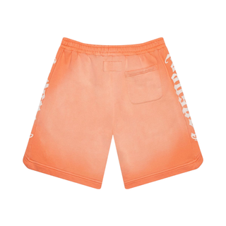 COURTSIDE SHORTS- ORANGE/ CREAM
