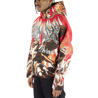 R.STONE - STAY WILD TAPESTRY HOODIE