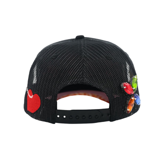 TROUBLE IN PARADISE TRUCKER - BLACK