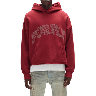 STUDDED SLAB HOODIE