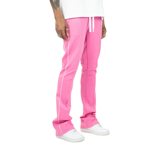 STACKED TRACK PANTS