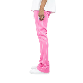 STACKED TRACK PANTS