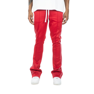 STACKED TRACK PANTS