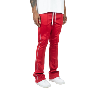 STACKED TRACK PANTS