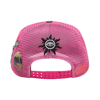 FOREVER TRUCKER HAT -FUCHSIA WASHED
