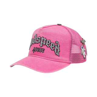 FOREVER TRUCKER HAT -FUCHSIA WASHED