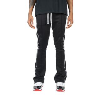 STACKED TRACK PANTS