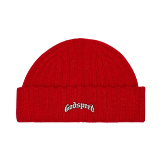 OG LOGO EMBLEM BEANIE RED