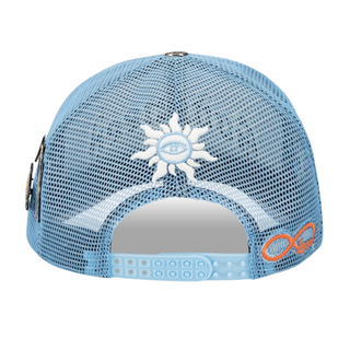 FOREVER TRUCKER HAT- BABY BLUE