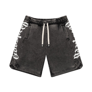 COURTSIDE SHORTS- CHARCOAL WASH