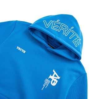 VERITÉ=TRUTH HOODIE - BLUE