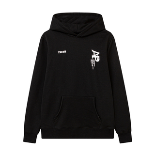 VERITÉ = TRUTH HOODIE - BLACK