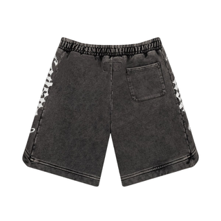COURTSIDE SHORTS- CHARCOAL WASH