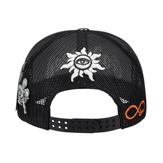 PREMIUM LEATHER TRUCKER HAT