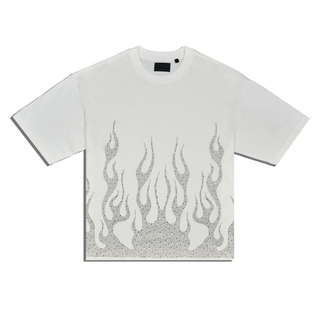 FLAMES T-SHIRT - WHITE