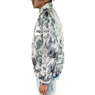 ANGELS TAPESTRY PUFFER JACKET