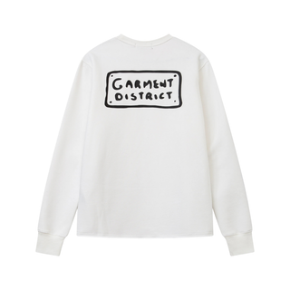 SKYLINE CREW NECK - WHITE
