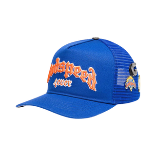 GS FOREVER TRUCKER HAT- BLUE/ORANGE