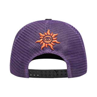 NEO TRUCKER HAT - PURPLE/ORANGE