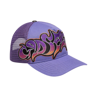 NEO TRUCKER HAT - PURPLE/ORANGE
