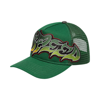 GS NEO TRUCKER HAT GREEN-YELLOW-RED