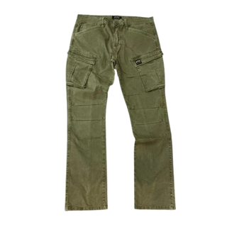 FLARE CARGO- OLIVE