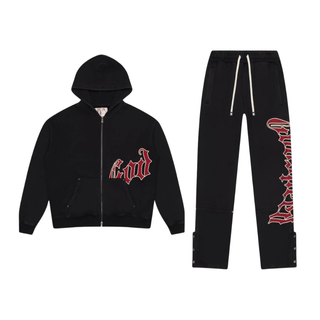 OG LOGO SWEATSUIT V2- NAVY/RED