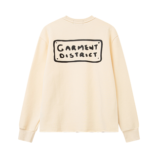 SKYLINE CREW NECK - CREAM