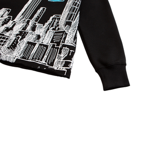 SKYLINE CREW NECK - BLACK