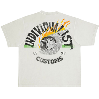 CUSTOM SS TEE- ANTIQUE WHITE