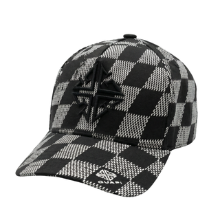 OBSIDIAN BLACK CHECKERBOARD CAP