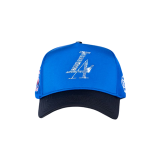 PARADISE LA CRYSTALS- ROYAL SATIN/BLACK