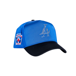 PARADISE LA CRYSTALS- ROYAL SATIN/BLACK