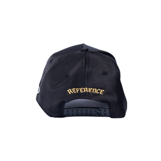 PARADISE LA CRYSTALS- BLACK/SATIN