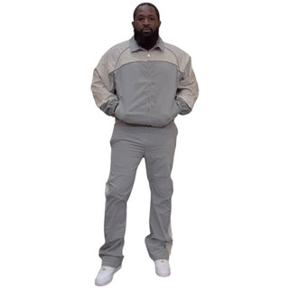 Rhinestone Nylon SET-Lt Grey