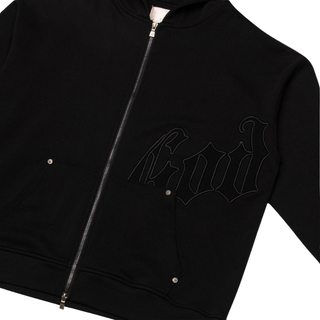 OG DOUBLE BLACK SWEATSUIT