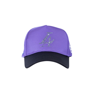 PARADISE LA CRYSTALS- PURPLE/BLACK