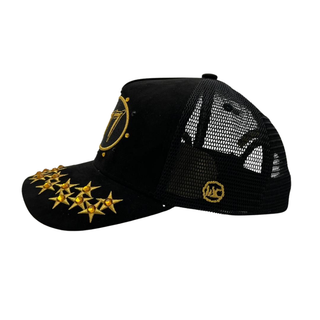 DIAMOND 777 SUEDE- BLACK/YELLOW