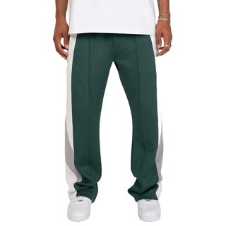 LONDON TRACK PANTS- HUNTER GREEN